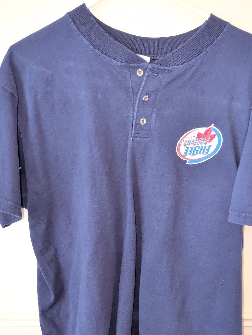 Molson Canadian Light - Navy Promo Polo - Button Up